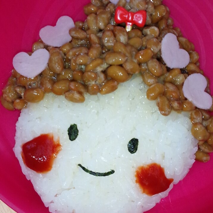 納豆でキャラご飯 レシピ 作り方 By ぱちくりさん 楽天レシピ 納豆でキャラご飯 レシピ 作り方 By ぱちくりさん 楽天レシピ